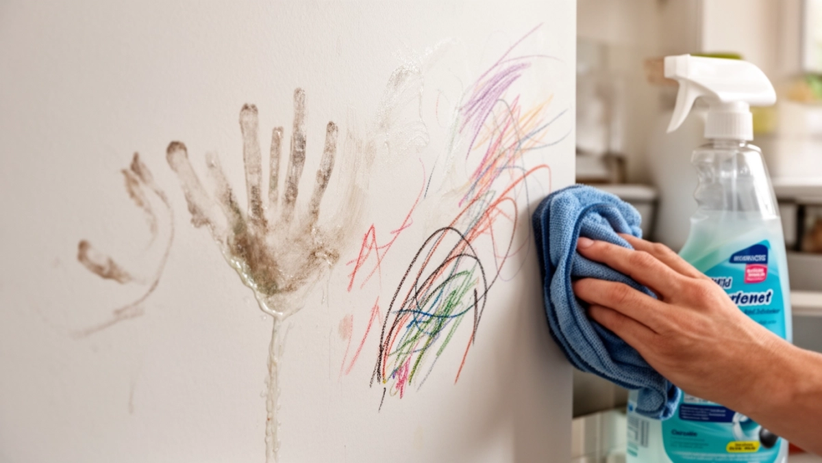 Czym myć ściany pomalowane farbą zmywalną