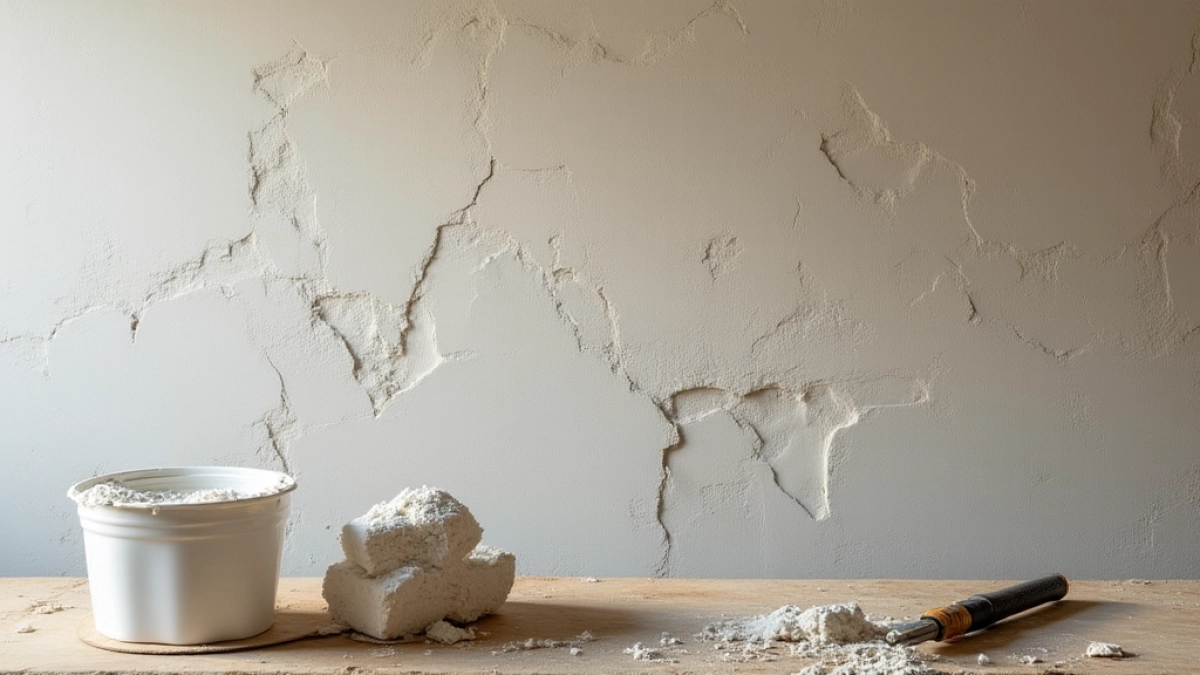 Czym wypełnić duże ubytki w ścianie wewnętrznej