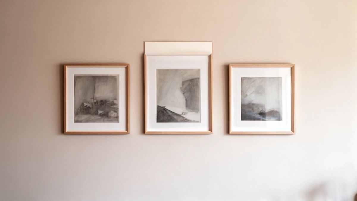 Jak powiesić 3 obrazy na ścianie