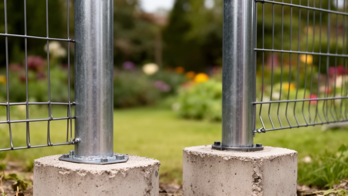 Jaka grubość słupka do ogrodzenia panelowego