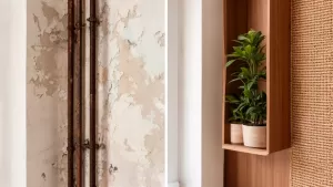 Jak zamaskować rury na ścianie