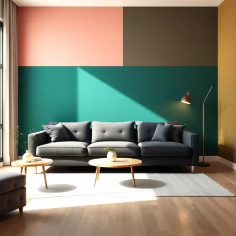 Jaki kolor ścian do szarej kanapy