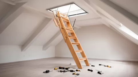 Montaż schodów strychowych cena